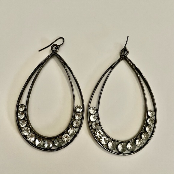 Silver Chandelier Earrings - Picture 1 of 1